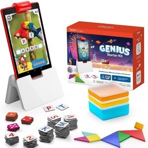 Osmo - Genius Starter Kit for Fire Tablet-5 Educational Learning Games-Ages 6-10
